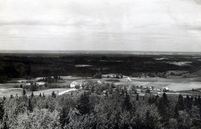 View from Big Munamägi, 1987. rephoto