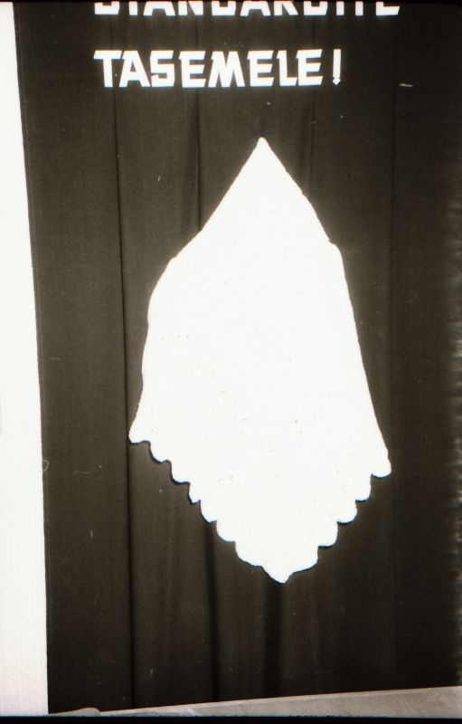 Negatiiv. Teeninduskombinaat "haapsalu" 1968.a. silmkoe toodete näidised. Linik - mudel 1968.
Kopeerija: M. Arro, 1967.