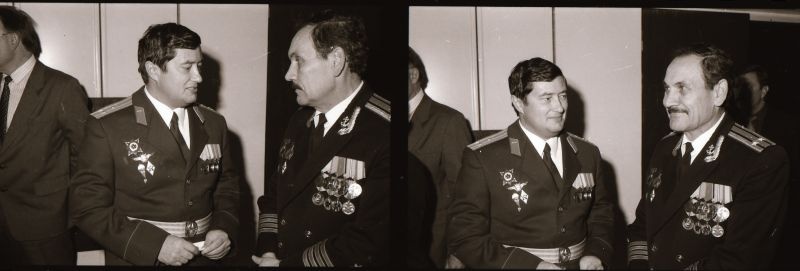 Negatiiv. Haapsalu rajooni rahvamajandussaavutuste näitus "Expo 70" 30.okt.-1.nov.1987.a. 
Foto: E.Ambos.