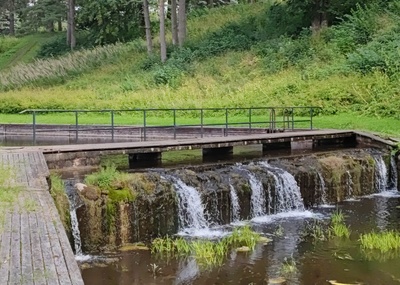 foto, Viljandi, Uueveski basseinid, u 1960, foto A. Kiisla rephoto