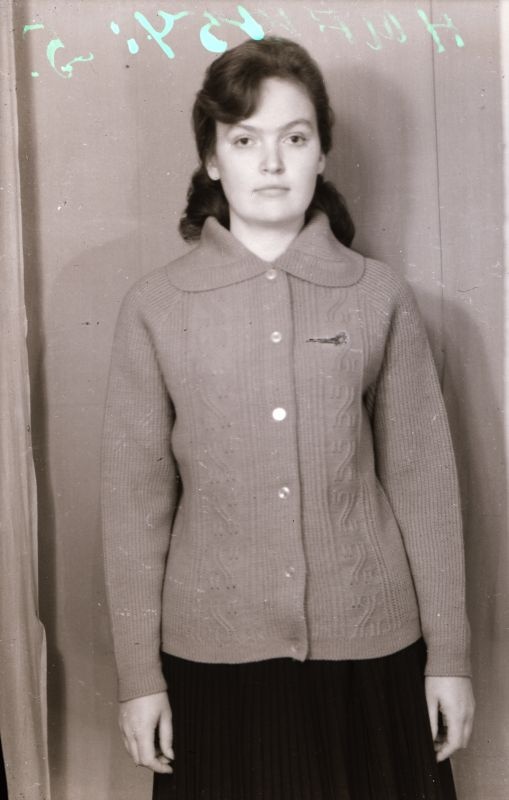 Negatiiv. Teeninduskombinaat "Haapsalu" kampsunite mudelid 1969.aastal.