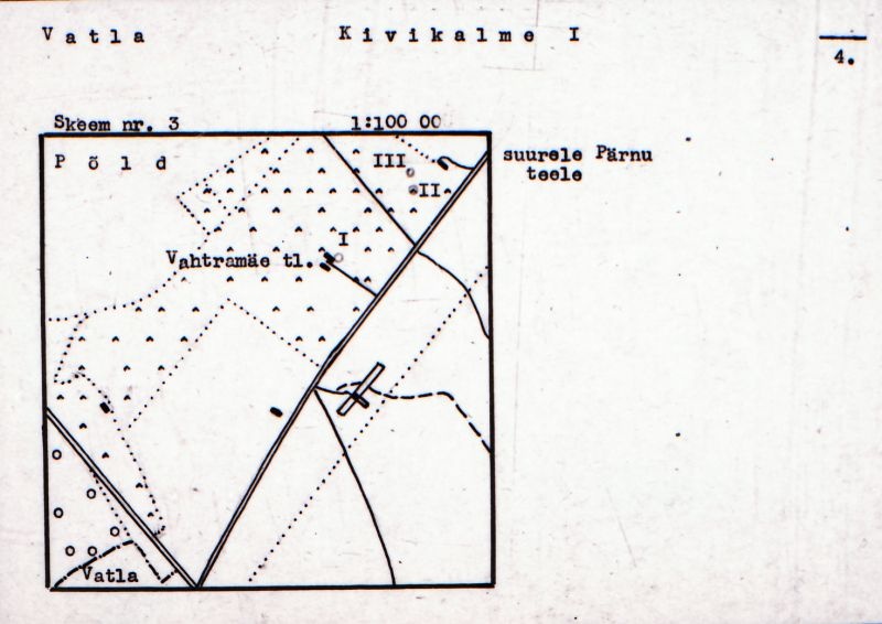 Negatiiv. Vatla kivikalme I.
Ü.p. 1976.