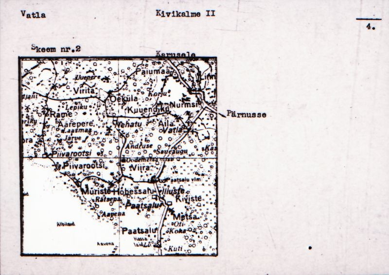 Negatiiv. Vatla kivikalme II.
Ü.p. 1976.