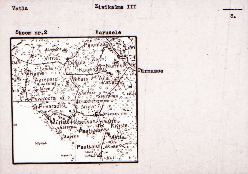 Negatiiv. Vatla kivikalme III.
Ü.p. 1976.