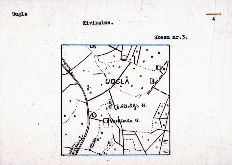 Negatiiv. Uugla kivikalme.
Ü.p. 1976.