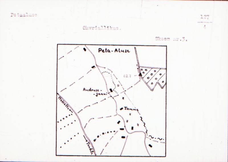 Negatiiv.  Petaaluse. Ohvriallikas.
Ü.p. 1976.