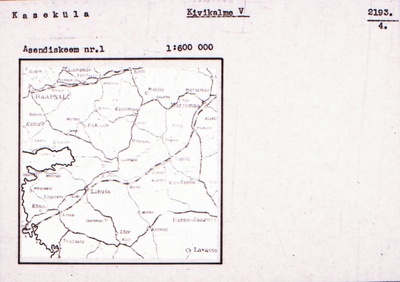 Negatiiv. Kaseküla. Kivikalme V.
Ü.p. 1976.  duplicate photo