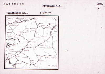 Negatiiv. Kaseküla. Kivikalme VII.
Ü.p. 1976.  duplicate photo