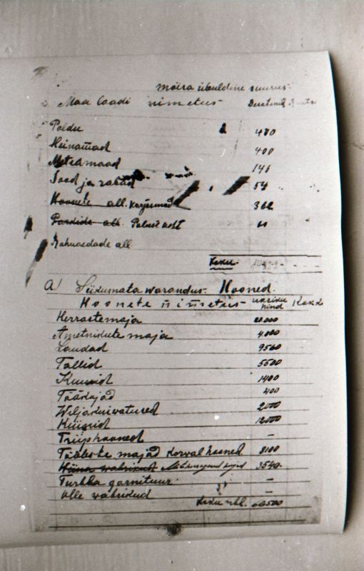 Negatiiv. 1917. a sündmusi Haapsalus ja selle ümbruses kajastav materjal. Ümberpildistus trükisest. Ümberpildistas Mihail Naumov, 1987.