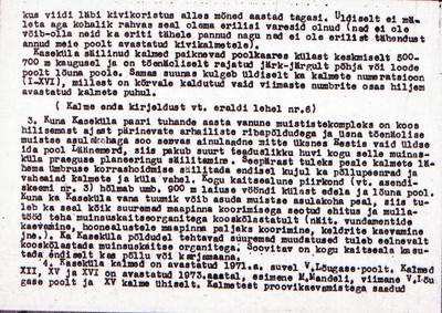 Negatiiv. Kaseküla. Kivikalme XIII.
Ü.p. 1976.  duplicate photo