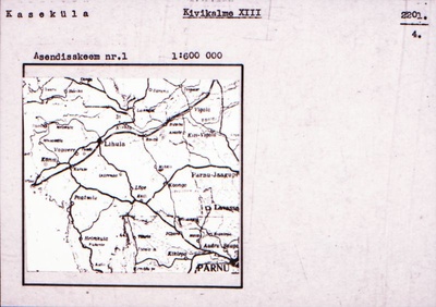 Negatiiv. Kaseküla. Kivikalme XIII.
Ü.p. 1976.  duplicate photo