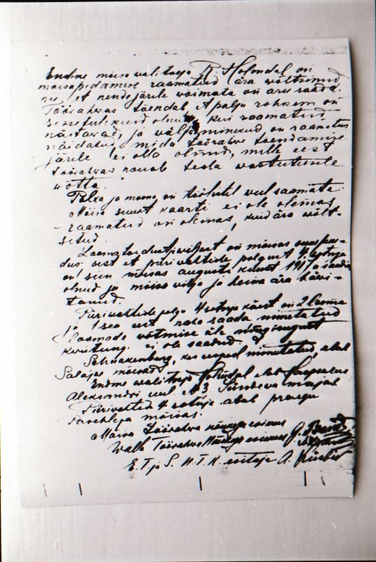 Negatiiv. 1917. a sündmusi Haapsalus ja selle ümbruses kajastav materjal. Ümberpildistus trükisest. Ümberpildistas Mihail Naumov, 1987.
