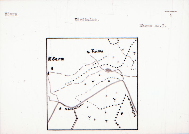 Negatiiv. Kõera kivikalme.
Ü.p. 1976.