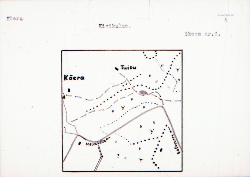 Negatiiv. Kõera kivikalme.
Ü.p. 1976.