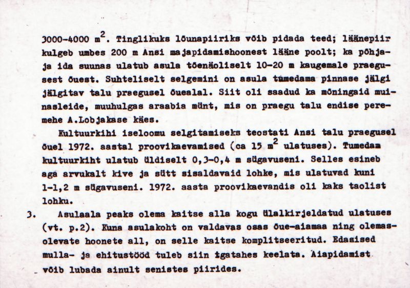 Negatiiv.  Linnuse. Asula.
Ü.p. 1976.
