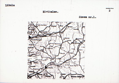 Negatiiv. Lihula kivikalme.
Ü.p. 1976.  duplicate photo