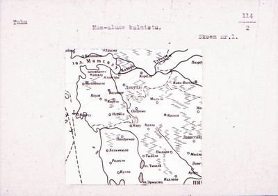 Negatiiv.  Tuhu. Maa-alune kalmistu.
Ü.p. 1976.  duplicate photo