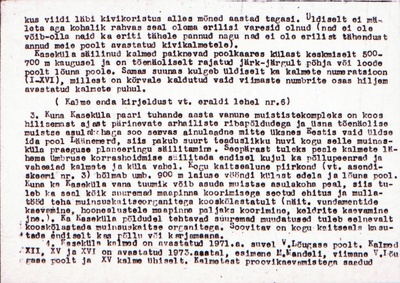 Negatiiv. Kaseküla. Kivikalme IX.
Ü.p. 1976.  duplicate photo