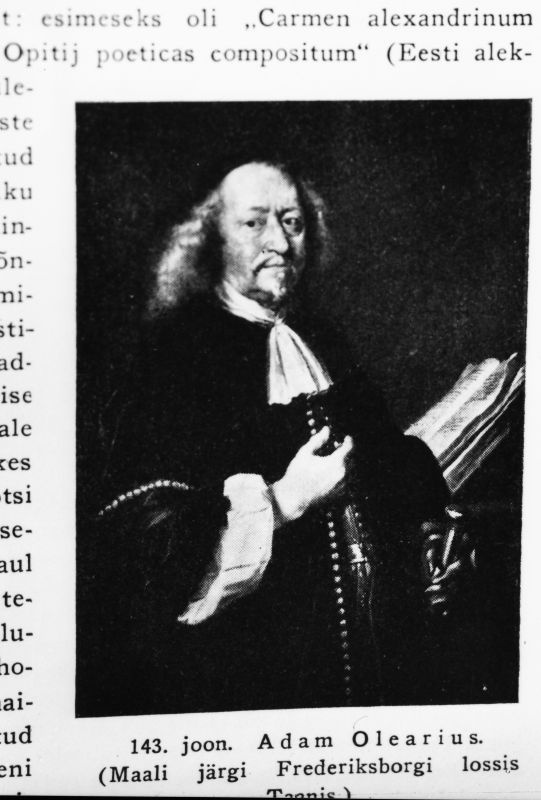 Negatiiv. Adam Olearius (1603-1671). Holsteini diplomaat ja reisija.
Kopeerija: M.Arro , 1964.