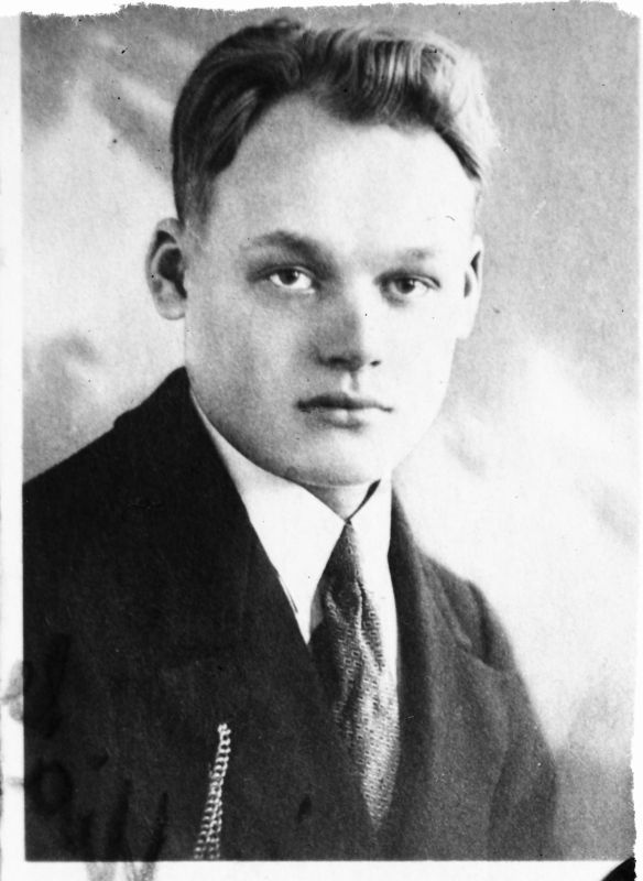 Negatiiv. August Kariler, Kiideva küla (1914-). 
Kopeerija: M.Arro , 1964.