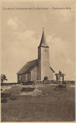Osmussaare Church.  duplicate photo