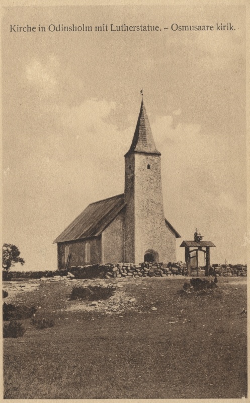 Osmussaare Church.