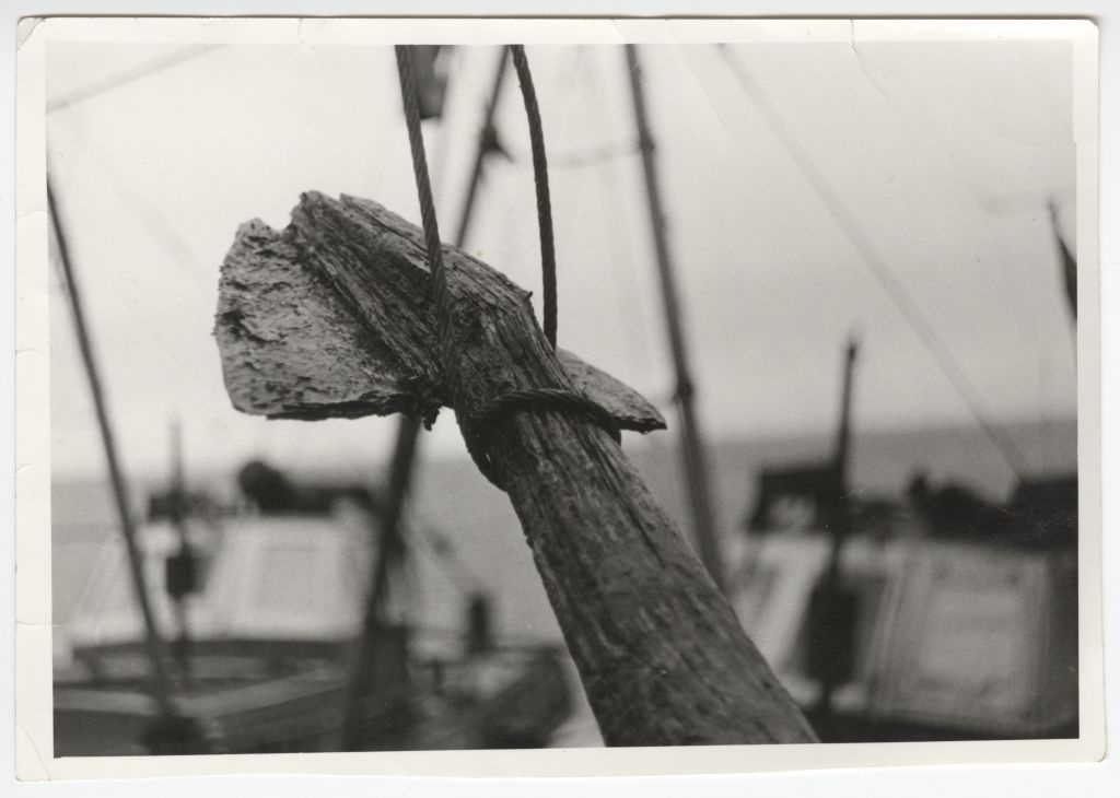 Removal of anchor found near Osmussaare from the sea