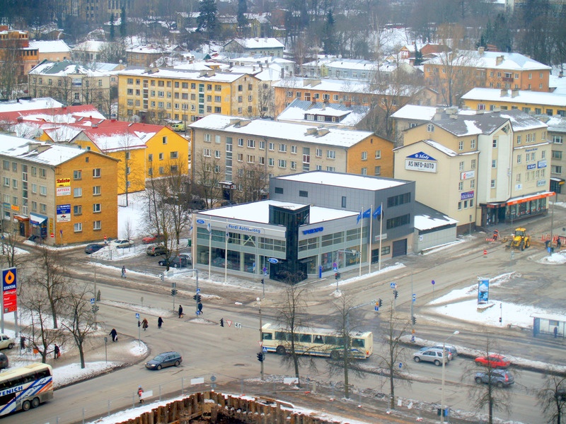 AS Info-Auto Fordi autosalong (Turu ja Soola t ristmiku juures). Tartu, 2007.