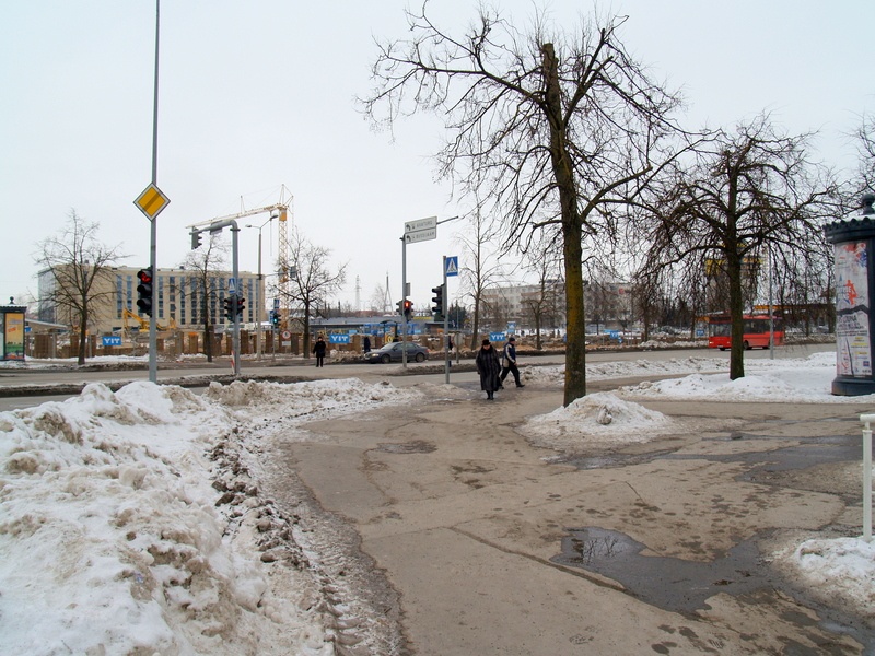 Kaubanduskeskus Tasku, ehitus. Tartu, 2007.