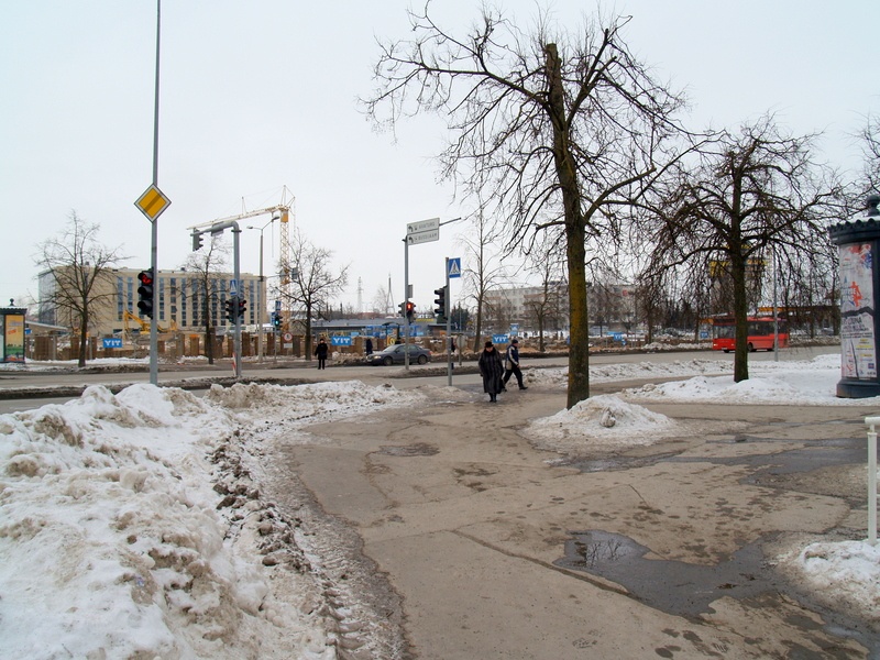 Kaubanduskeskus Tasku, ehitus. Tartu, 2007.