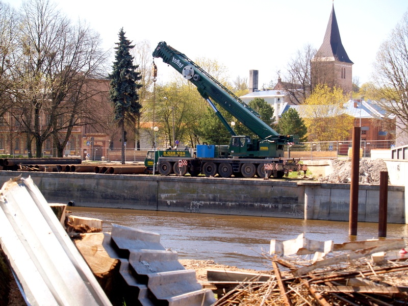 Raudsild - demontaaž. Tartu, 2007.