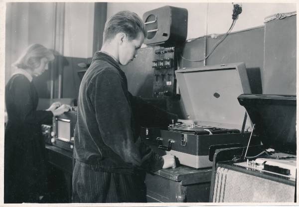 Tartu 2. keskkool, raadiosõlm. 1961