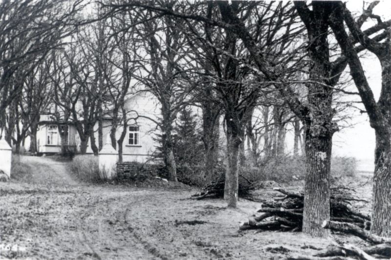 Photo. Pürksi manor building. 1963. From the postcard of the u. p. M. Arro.
