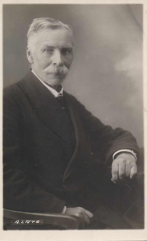 Helilooja Aleksander Läte. Tallinn, 1920-1930. Foto Parikas.