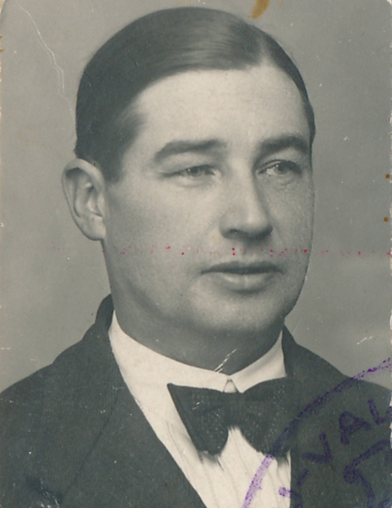 Tartu Vabatahtlik Tuletõrje Ühing. Ronijate meeskonna liige Karl Schlüther.  1920-1930