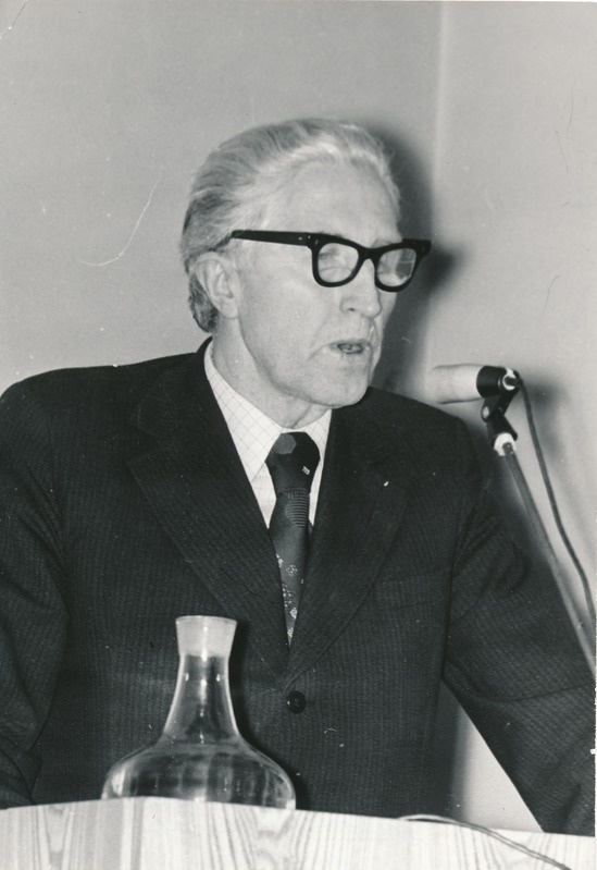 EPA metsamajanduse ja maaparanduse teaduskond, dekaan prof. Endel Laas. Tartu, 1980.