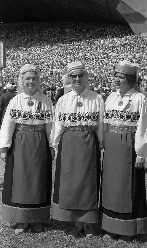 A. Nilsoni kogu. Digifoto. XVII üldlalupidu 1969. Teaduste Akadeemia Naiskoori lauljad.