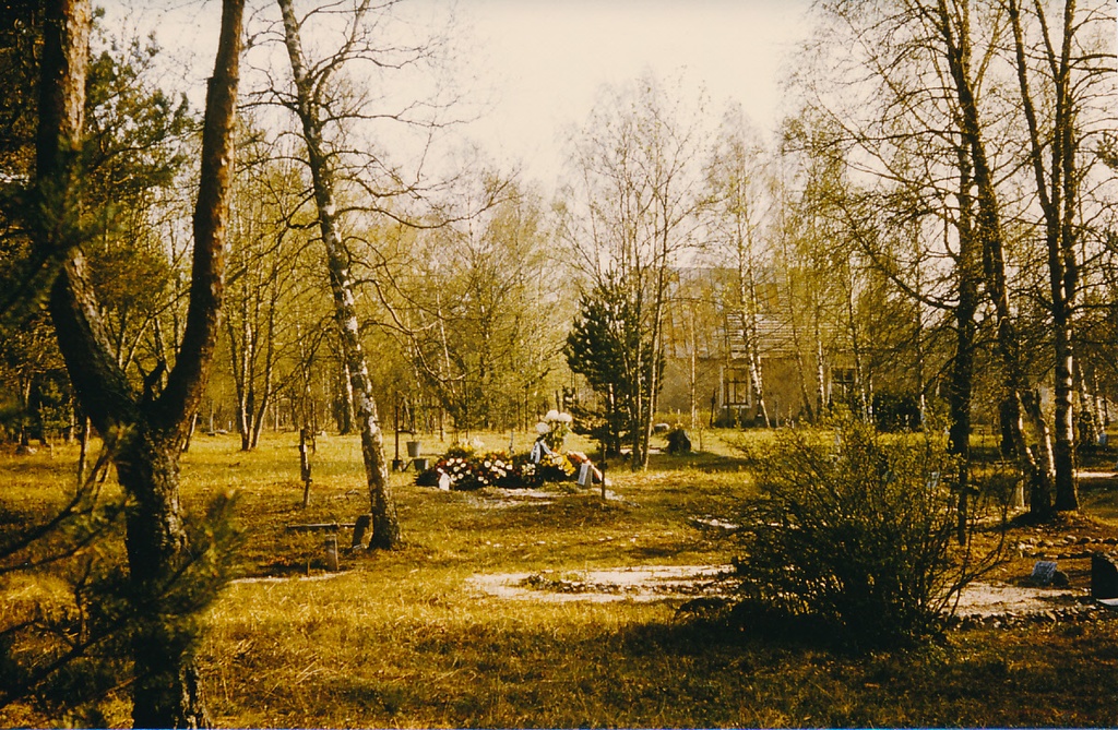 Rooslepa cemetery in 1981.