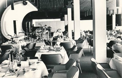Restoran Kaunas, saal. Tartu, 1969.  duplicate photo