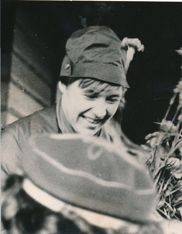 Jooksja Laine Erik saabub Tokio olümpiamängudelt, 1964.