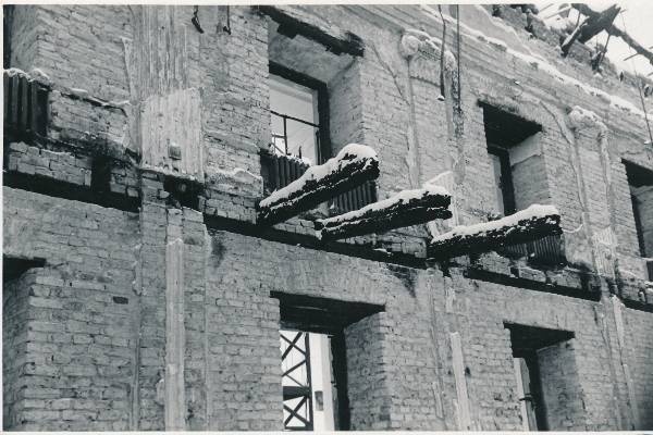 Tulekahju, Tartu ülikooli peahoone põlemine. 1965