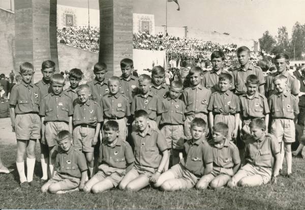 Juubelilaulupidu Tartus 1969a. Poistekoor.