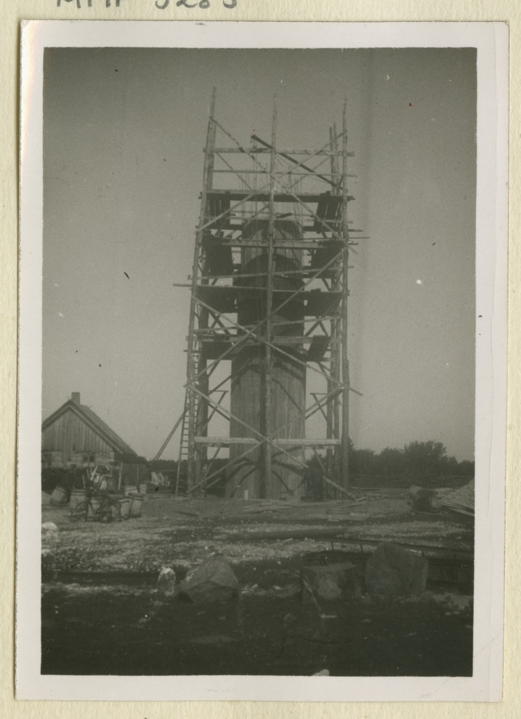 Construction of the Norrby top tower