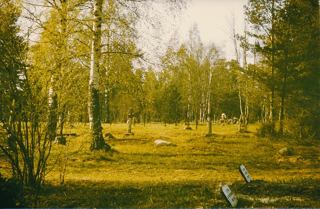 Rooslepa cemetery in 1981.