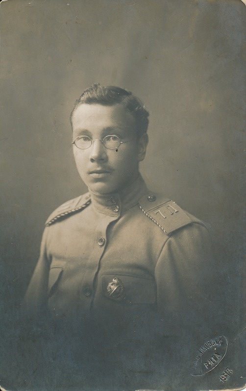 Läti revolutsionäär Kraukst, 1917.