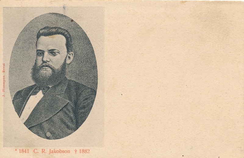 Portree: Carl Robert Jakobson.
