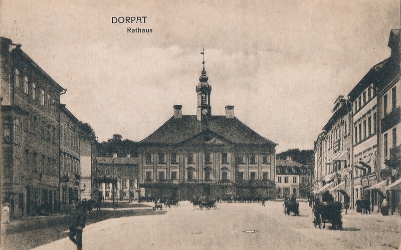 Tartu Raekoja plats ja raekoda, 1920-1928.