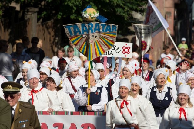 Digifoto. Tartu Laulupidu 2014. Rongkäik.