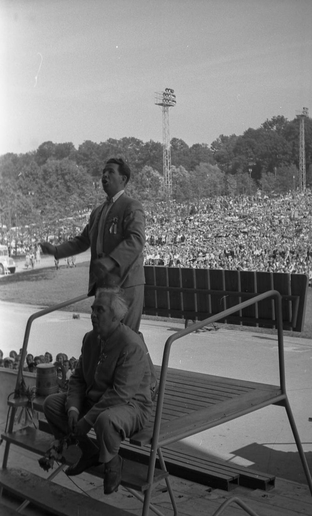 XV üldlaulupidu Tallinnas 1960. A. Nilsoni kogu.