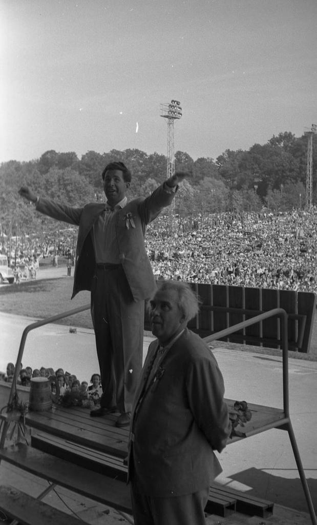 XV üldlaulupidu Tallinnas 1960. A. Nilsoni kogu.